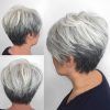Sleek Metallic-White Pixie Bob Haircuts (Photo 12 of 25)