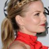 Blonde Braided And Twisted Ponytails (Photo 19 of 25)