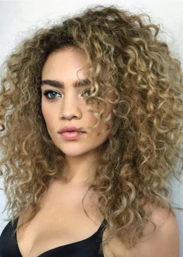 2024 Best of Soft Highlighted Curls Hairstyles with Side Part