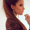 Ponytail Hairstyles For Brunettes (Photo 10 of 25)