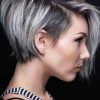 Very Short Stacked Bob Hairstyles With Messy Finish (Photo 22 of 25)
