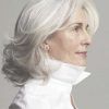 Medium Haircuts For Women With Grey Hair (Photo 15 of 25)