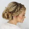 French Braid Updo Hairstyles (Photo 11 of 15)