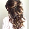 Pinned Back Tousled Waves Bridal Hairstyles (Photo 1 of 25)
