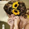 Wedding Hairstyles With Sunflowers (Photo 13 of 15)