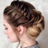 Chunky French Braid Chignon Hairstyles (Photo 12 of 25)