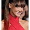 Tight High Ponytail Hairstyles With Fringes (Photo 1 of 25)