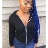 Blue And Black Cornrows Braid Hairstyles (Photo 16 of 25)