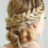 Textured Side Braid And Ponytail Prom Hairstyles (Photo 9 of 25)
