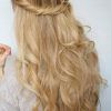 Side Swept Brunette Waves Hairstyles For Prom (Photo 10 of 25)