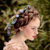 Traditional Halo Braided Hairstyles With Flowers (Photo 22 of 25)