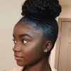 Braided Bun Updo African American Hairstyles (Photo 9 of 15)