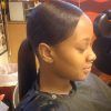 On Top Ponytail Hairstyles For African American Women (Photo 10 of 25)
