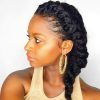 Naturally Textured Updo Hairstyles (Photo 12 of 25)