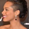 Alicia Keys Glamorous Mohawk Hairstyles (Photo 5 of 25)