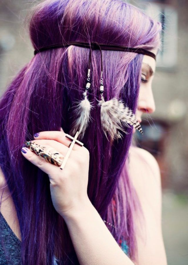 Top 25 of Purple Haze Hairstyles