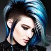 Blue Hair Mohawk Hairstyles (Photo 6 of 25)