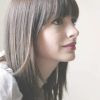 Medium Hairstyles With Straight Bangs (Photo 16 of 25)