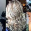 Dark Brown Hair Hairstyles With Silver Blonde Highlights (Photo 17 of 25)