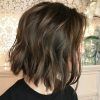 Sexy Tousled Wavy Bob For Brunettes (Photo 8 of 25)
