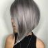 Top 25 of Silver Bob Hairstyles with Hint of Purple