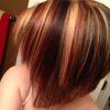Short Haircuts With Red And Blonde Highlights (Photo 12 of 25)