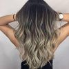 Ash Blonde Balayage Ombre On Dark Hairstyles (Photo 24 of 25)