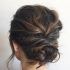 25 Best Ideas Low Messy Chignon Bridal Hairstyles for Short Hair