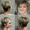 Wavy Asymmetrical Pixie Haircuts With Pastel Red (Photo 7 of 26)
