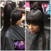 Weave Ponytail Hairstyles (Photo 25 of 25)
