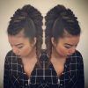 Mohawk Braid And Ponytail Hairstyles (Photo 19 of 25)