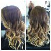 Beachy Waves Hairstyles With Balayage Ombre (Photo 8 of 25)