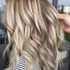 Icy Blonde Beach Waves Haircuts (Photo 20 of 25)