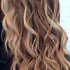 Beachy Waves Hairstyles With Blonde Highlights (Photo 9 of 25)