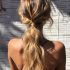 25 Best Messy Waves Ponytail Hairstyles
