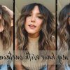 Loose Waves With Unshowy Curtain Bangs (Photo 1 of 18)