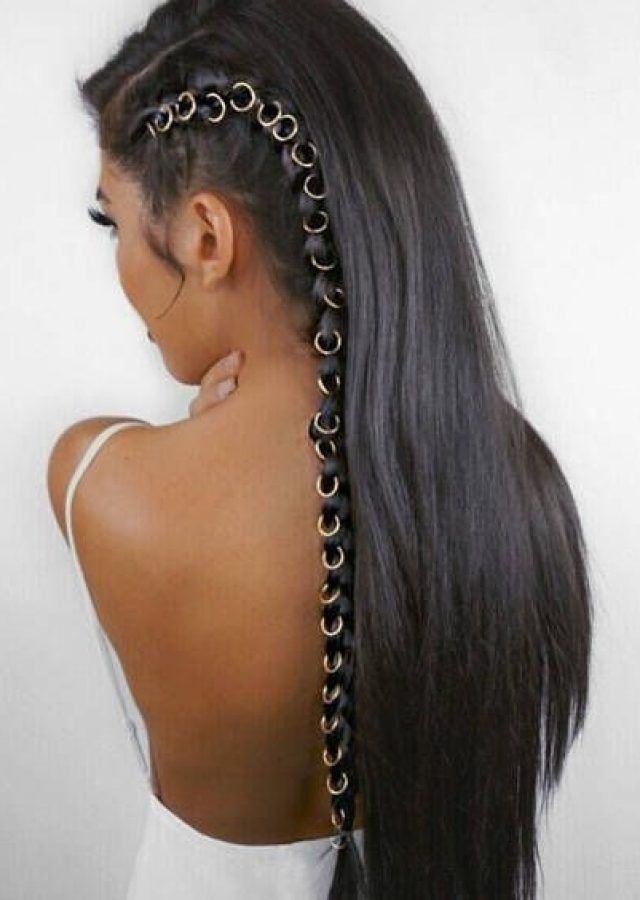15 Photos Braided Hairstyles with Jewelry