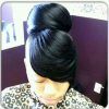 Sculpted And Constructed Black Ponytail Hairstyles (Photo 12 of 25)