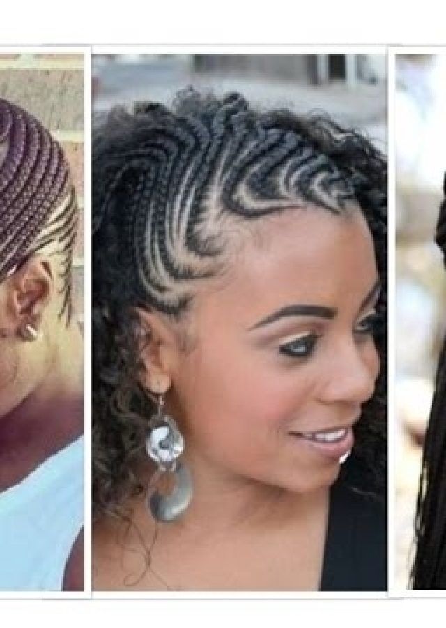 15 Inspirations Cornrows One Side Hairstyles