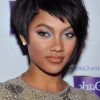 Short Hairstyles For African American Women With Round Faces (Photo 13 of 25)
