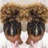 15 the Best Crossed Twists and Afro Puff Pony