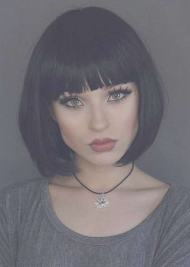 15 Best Collection of Black Bob Haircuts with Bangs