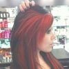 Red And Black Medium Hairstyles (Photo 5 of 15)