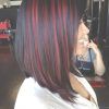 Medium Hairstyles With Red Highlights (Photo 7 of 15)