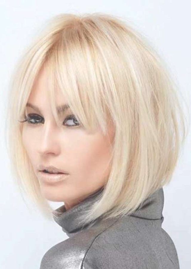 15 Best Blonde Bob Haircuts with Bangs