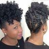 Twisted Updo Natural Hairstyles (Photo 14 of 15)
