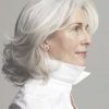 Medium Haircuts For Grey Haired Woman (Photo 11 of 25)