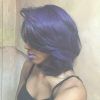 Purple And Black Medium Hairstyles (Photo 6 of 15)