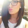 Medium Haircuts For Girls With Glasses (Photo 8 of 25)