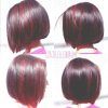 Bob Haircuts With Red Highlights (Photo 10 of 15)